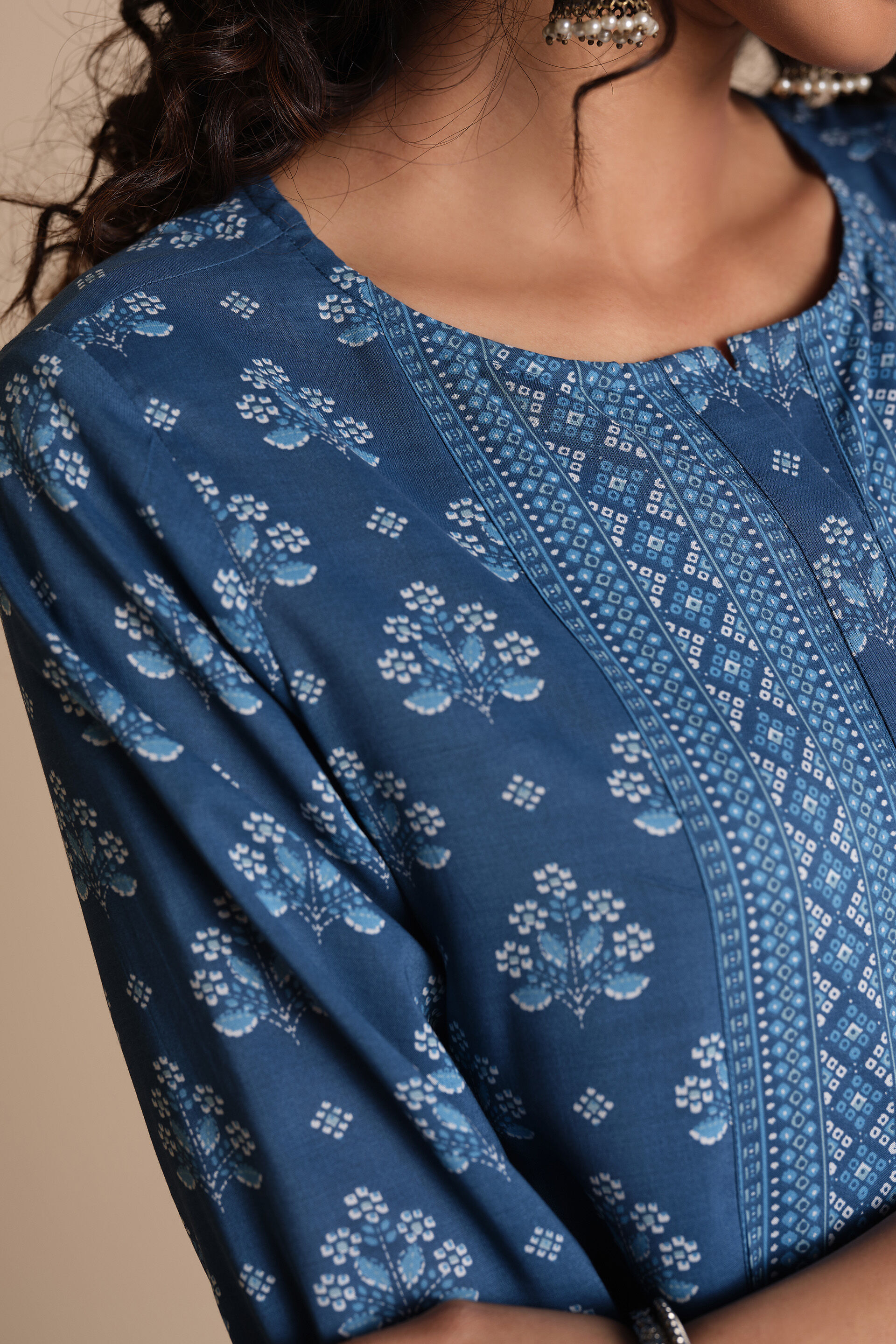 Baarish Kurta, Blue, image 4